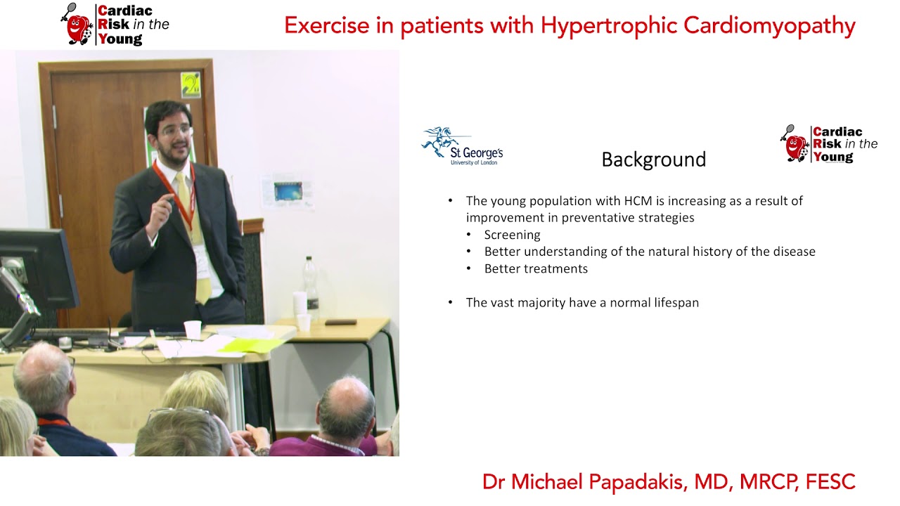 CRY Research Day Dr Michael Papadakis Exercise in patients with Hypertrophic Cardiomyopathy